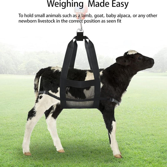 Calf Sling for Weighing Animals - Calf Scale Hanging Weight Scale Sling with Adjustable Straps for Weighing V1192-AZ-W-2823