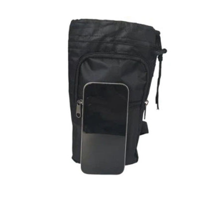 Saddle Water Bottle Holder with Pocket, Saddlebags for Horses with Adjustable Strap, Horse Riding Accessory, V1192-AZ-W-2828