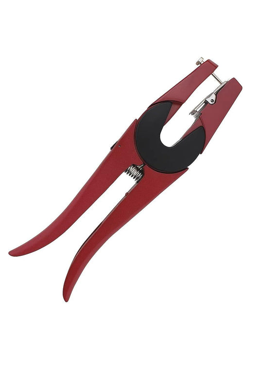 Livestock Ear Tag Applicator Tool - Heavy Duty Metal Tagging Pliers for Cattle, Goats, Sheep, and Farm Animal V1192-AZ-W-2830