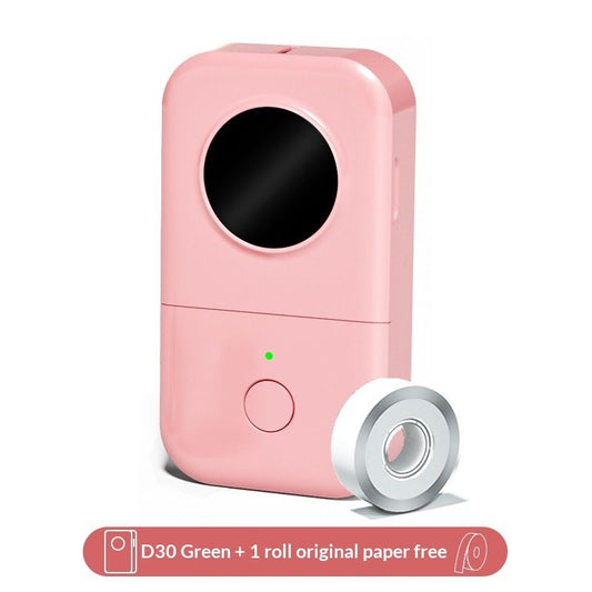 Label Maker Machine, D30 Portable Handheld Bluetooth Mini Label Printer, Multiple Templates Smartphone V1192-AZ-W-2839