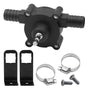 Hand Electric Drill Pump, Self-Priming Pump Electric Drill Small Household Home Water Transfer Pumps Black V1192-AZ-W-2845