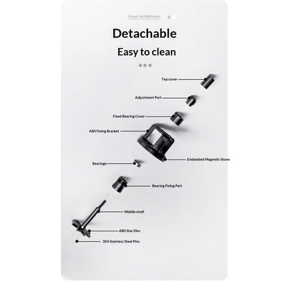 WDT Tool Espresso 53mm, 10 Needle Espresso Stirrer Distribution Tool for Barista, Adjustable Depth Espresso V1192-AZ-W-2861
