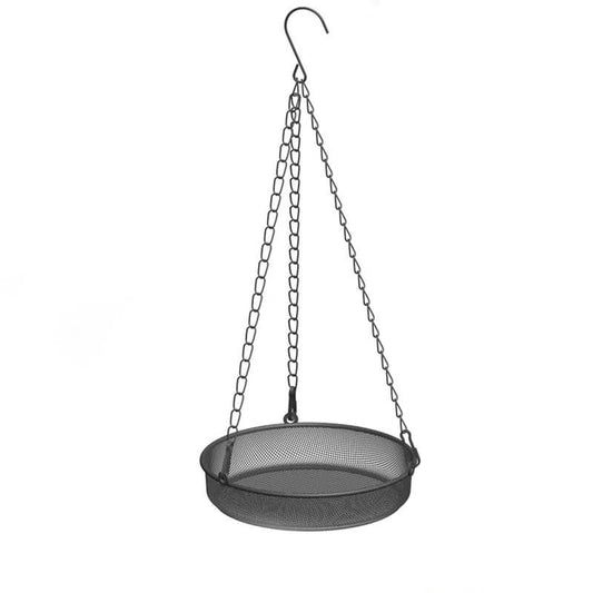 Premium Hanging Bird Feeder Tray, Platform Bird Feeder Stainless Steel Mesh Tray,Wild Bird Feeder for Outside V1192-AZ-W-2867