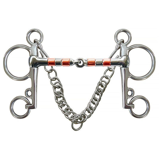 Horse Bit Snaffle Bit for Horse Training Outdoor Horse Accessories Horse Chewing Bit Equestrian Metal with V1192-AZ-W-2870