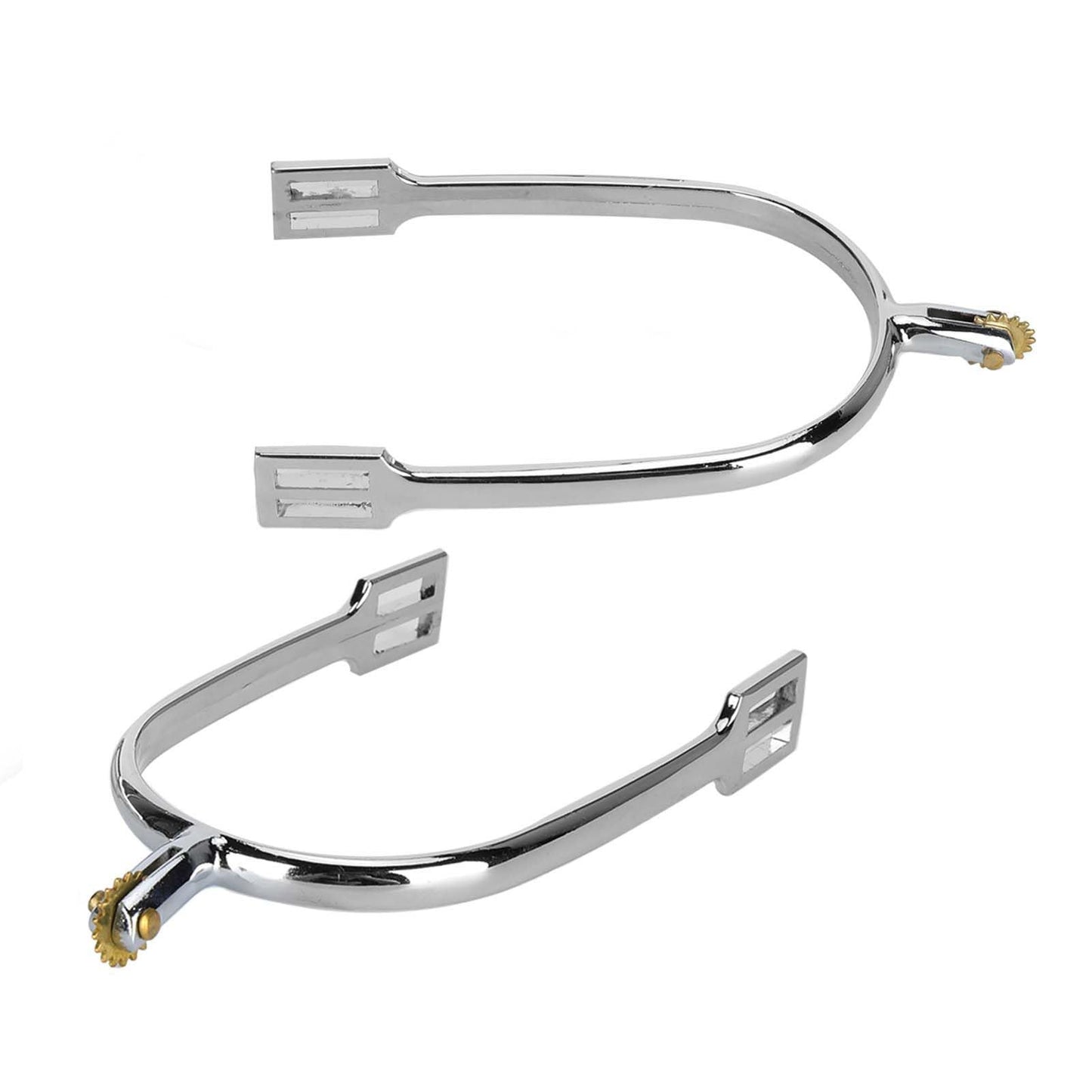 Horse Spurs, Zinc Alloy Material Erosion Spurs Spurs with Rotatable Copper Riding Horse Accessory Exquisite V1192-AZ-W-2872