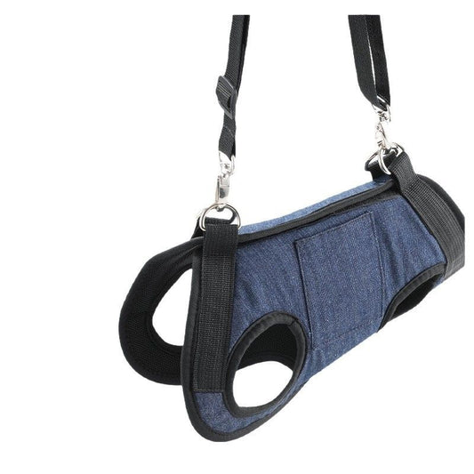 Dog Lift Harness Portable Dog Sling for Small Dogs Hind Leg Support Pet Rehabilitation Lifts Vest Adjustable V1192-AZ-W-2883