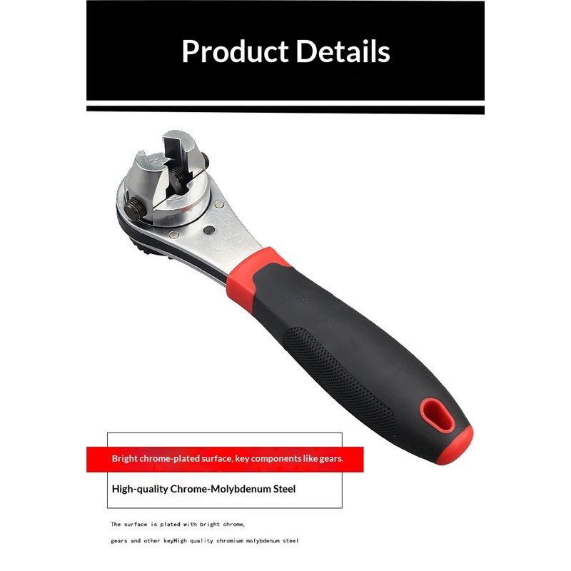 Adjustable Ratcheting Wrench, Adjustable Ratcheting Wrench 6-22mm, Adjustable sleeve wrench,Portable V1192-AZ-W-2885