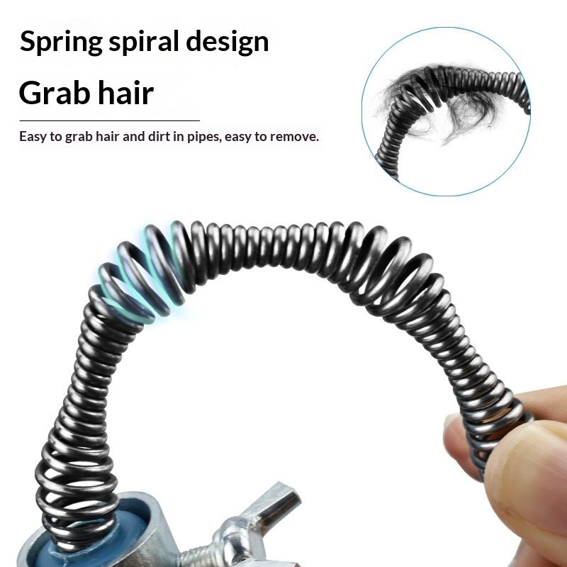 drain clog remover,Snake Drain Cleaner,Use Manually for Kitchen,Bathrom and Shower Sink Unclog Drain Hair V1192-AZ-W-2886