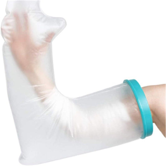 Waterproof Cast Cover Arm Adult, Soft Comfortable Cast Protector for Shower, Reusable Elastic Cast Bag for V1192-AZ-W-2898