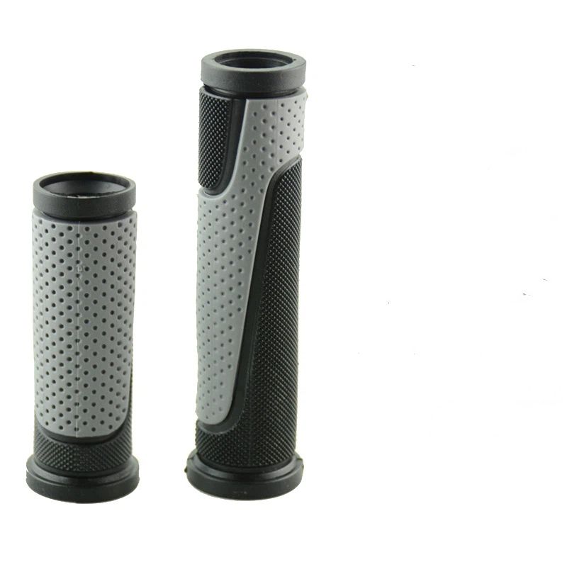 Lightweight Bicycle Grips - 125mm & 90mm, Inner diameter 22mmAnti-Slip, Suitable for Mountain Bikes(black V1192-AZ-W-2901