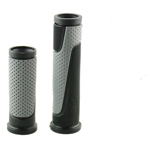 Lightweight Bicycle Grips - 125mm & 90mm, Inner diameter 22mmAnti-Slip, Suitable for Mountain Bikes(black V1192-AZ-W-2901