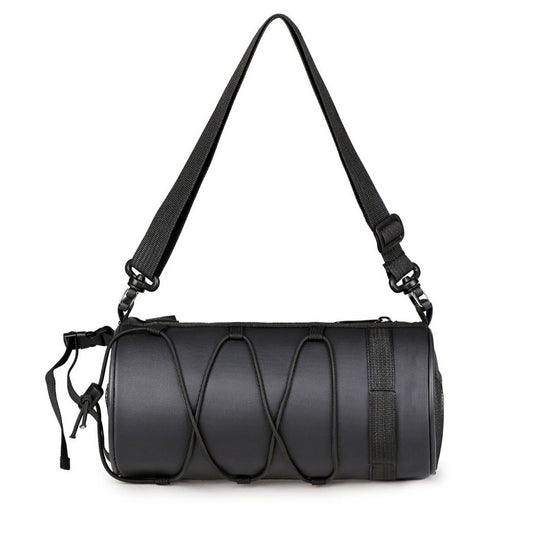 Bike Handlebar Bag, Bicycle Front Bag Shoulder Bag Storage Bag with Shoulder Strap for Road Mountain Bike V1192-AZ-W-2902