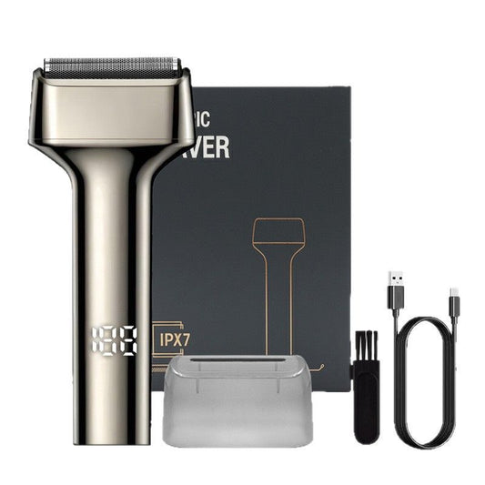 Electric Foil Shavers for Men, Cordless Rechargeable Men's Electric Razor Shaver - Type-C Fast Charging, Wet V1192-AZ-W-2904