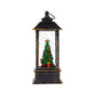Snow Globe Christmas Lantern Decorations, Snow Globe Lantern with Swirling Glitter, Christmas Tree Lighted V1192-AZ-W-2907