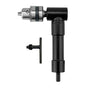 Drill Chuck Extension, 90 degree attachment Adapter With 3/8" Keyed Chuck 8mm Hex Shank Power Tool V1192-AZ-W-2911