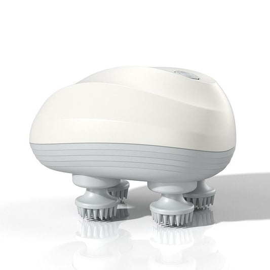 Electric Scalp Massager, Head Massager with 4 Massage Heads, Back and Scalp Massager Relieving Tight V1192-AZ-W-2913