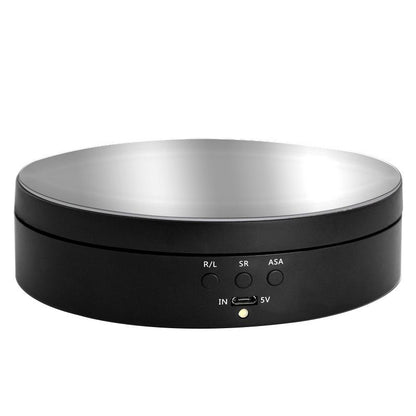 Motorized Rotating Display Stand, 360 Degree Electric Rotating Turntable for Photography Products, Jewelry, V1192-AZ-W-2916