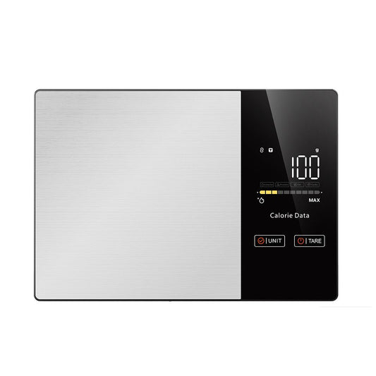 Smart Nutrition Food Scale with LED Display, Tracks Calories, Fat, Carbs & Protein via App, Precision Digital V1192-AZ-W-2921