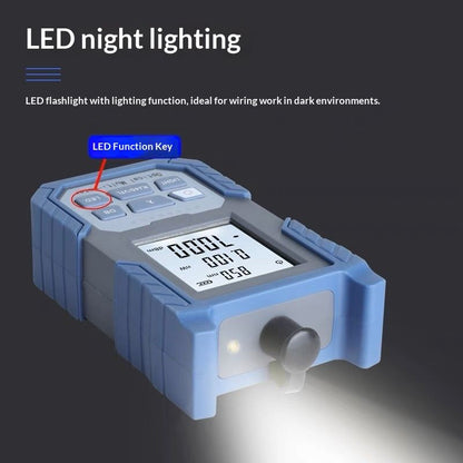 Unique Portable Optical Multimeter, Photometer with VFL, Test Range: 800-170mm Optical Fiber Power Meter V1192-AZ-W-2928