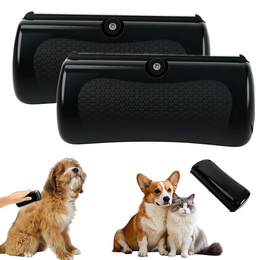 Tails Deshedding Brush Pet Hair Remover Comb for Shedding,Grooming Brush for Dogs and Cats,Pet Long and Short V1192-AZ-W-2943