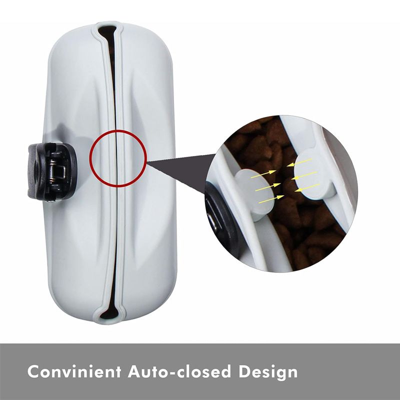 2 pack Silicone Dog Treat Pouch,Clip on Portable Train Container,Convenient Magnetic Buckle V1192-AZ-W-2949