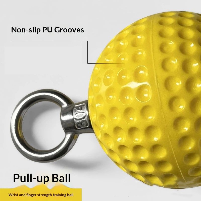 Pull Up Grips Ball Grip Strength Trainer, Climbing Grip Strength Training Pull Up Grips Handles, Cable V1192-AZ-W-2957