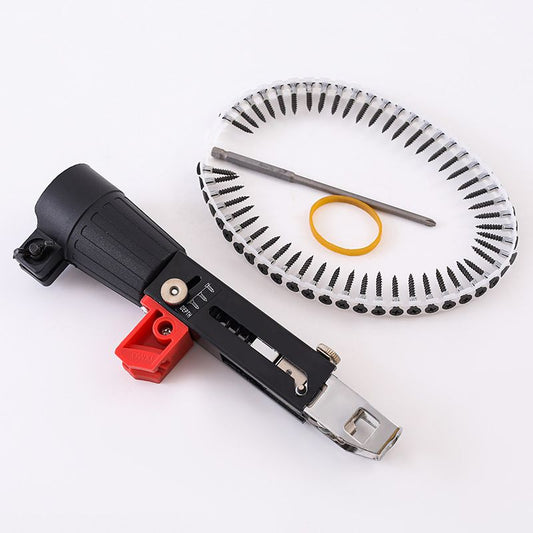 Auto Feed Screw Guns, Collated Screw Guns Chain Nail Guns Automatic Electric Drill Screw Tightening Equipment V1192-AZ-W-2975