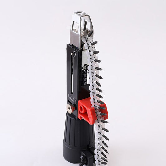 Auto Feed Screw Guns, Collated Screw Guns Chain Nail Guns Automatic Electric Drill Screw Tightening Equipment V1192-AZ-W-2975
