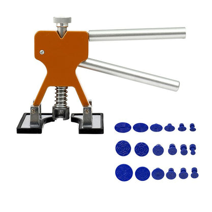 Adjustable Golden Dent Remover Tools Paintless Dent Repair Kit Dent Lifter Puller for Car Large & Small Ding V1192-AZ-W-2987