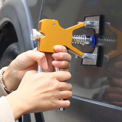 Adjustable Golden Dent Remover Tools Paintless Dent Repair Kit Dent Lifter Puller for Car Large & Small Ding V1192-AZ-W-2987
