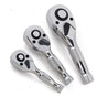Ratchet Set, 1/4", 3/8", 1/2" Drive Ratchet Handle Wrench 72-Tooth Quick-Release Reversible, Gift for Men V1192-AZ-W-2988
