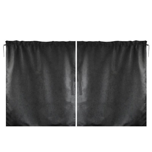 Car Window Shades - 2 Pack Side Window Sun Shade Privacy Curtains Upgrade Anti 99% Light Block Keeps Cooler V1192-AZ-W-2989