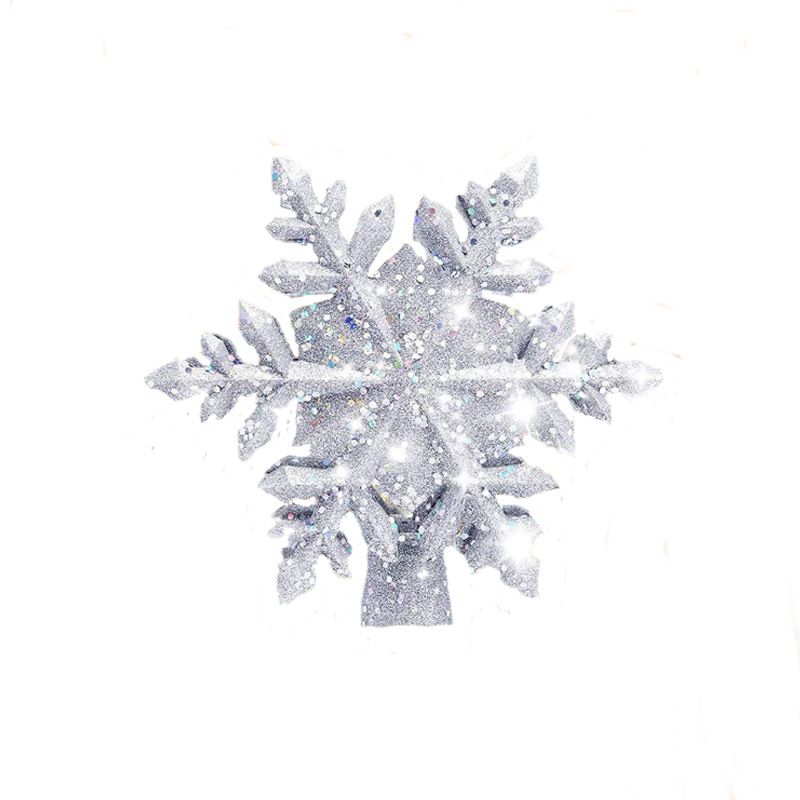 Christmas Tree Topper Lighted with Built-in Led Rotating Snowflake Projector Lights, Hollowed Tree Topper V1192-AZ-W-3001