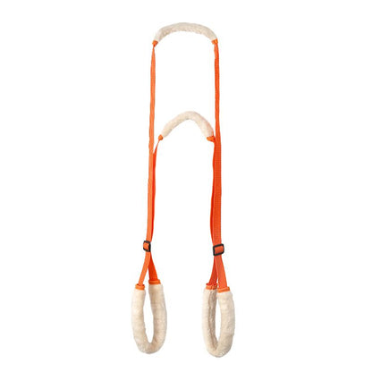 2 Pcs Dog Support Harness for Back Legs Dog Rear Lifting Sling Aid with Handle and Shoulder Strap Hind Leg V1192-AZ-W-3004