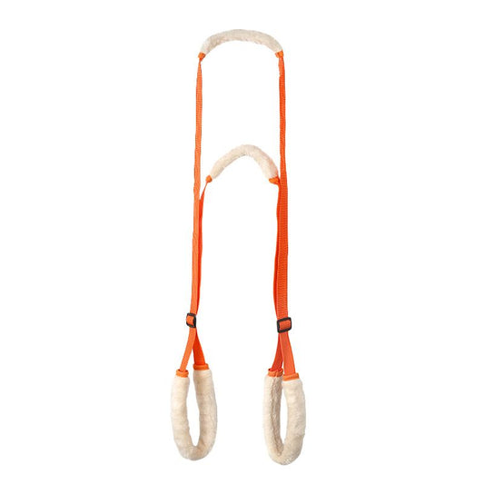 2 Pcs Dog Support Harness for Back Legs Dog Rear Lifting Sling Aid with Handle and Shoulder Strap Hind Leg V1192-AZ-W-3004