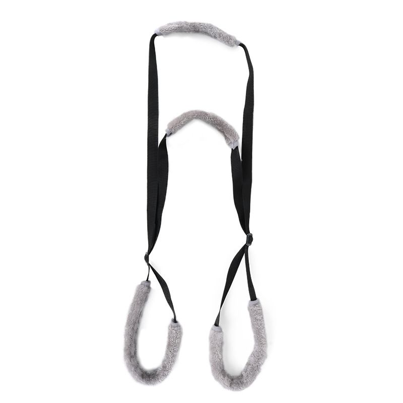 2 Pcs Dog Support Harness for Back Legs Dog Rear Lifting Sling Aid with Handle and Shoulder Strap Hind Leg V1192-AZ-W-3004