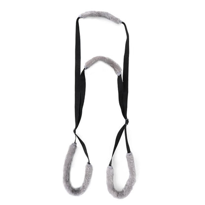 2 Pcs Dog Support Harness for Back Legs Dog Rear Lifting Sling Aid with Handle and Shoulder Strap Hind Leg V1192-AZ-W-3004