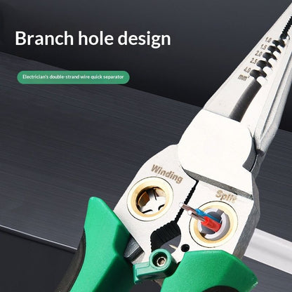 8 in 1 Wire Stripper with Voltage Tester, 8 in 1 wire stripping pliers, Multi-function Electric Wire V1192-AZ-W-3010
