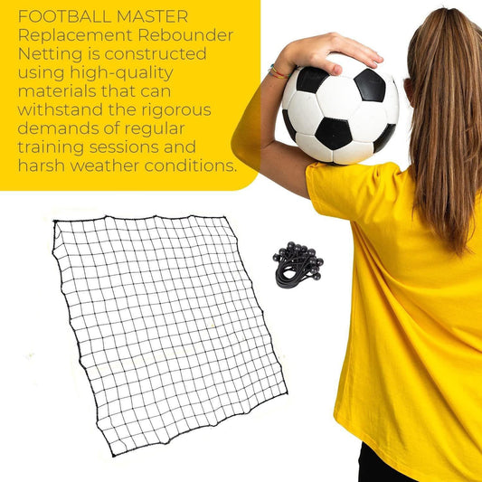 100*100cm Replacement Soccer Rebounder Net Soccer Rebounder Net Soccer Rebounder Net Bounce Back Kickback V1192-AZ-W-3022