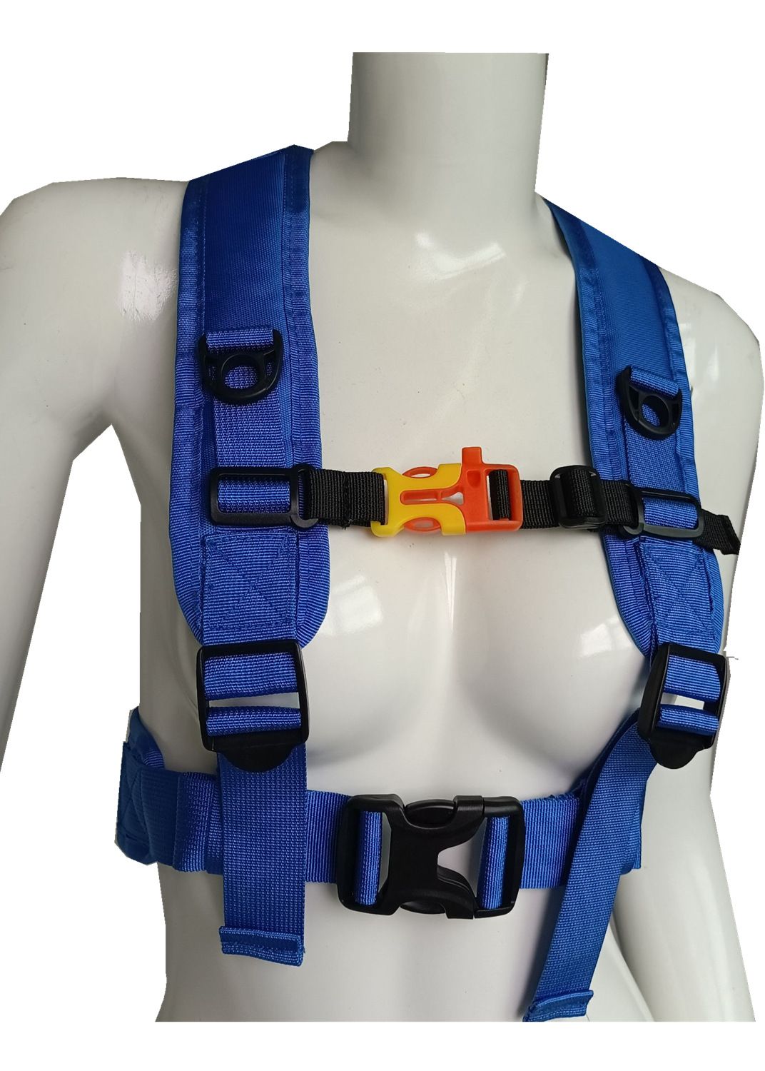 Kids Ski Training Harness with Backpack, Adjustable Strap & Lift Handle for Beginners Boy and Girl blue V1192-AZ-W-3026