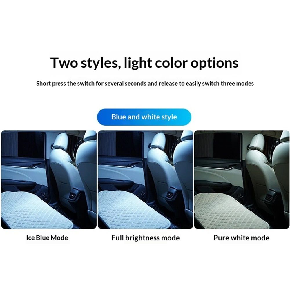 Car Ceiling Lights Interior Roof Light USB Rechargeable LED Car Interior Dome Light Bright Multi-Function for V1192-AZ-W-3038