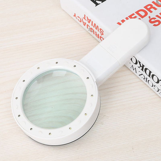 Double Glass Lens Magnifiers for Macular Degeneration, Seniors Reading, Soldering, Inspection, Coins, V1192-AZ-W-3040