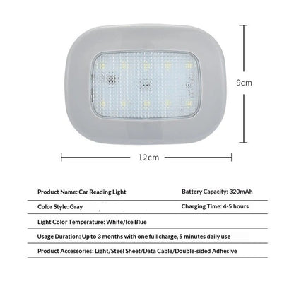 Car LED Lights Interior Battery Powered,USB Charging 10LED Small Wireless Dome Light Inside,RV Camper Shell V1192-AZ-W-3042