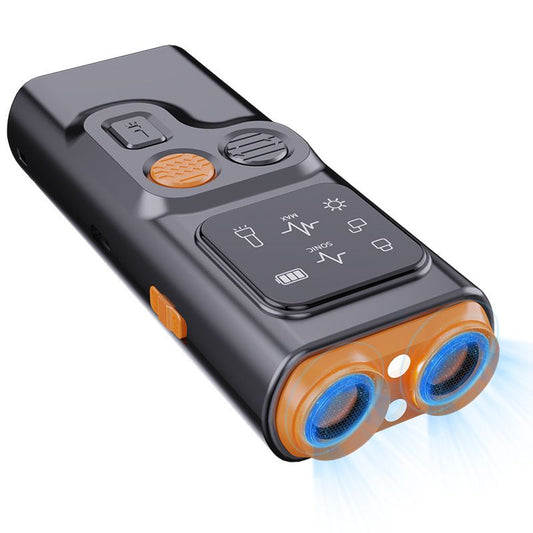 Dog Bark Deterrent Devices, Ultrasonic Anti Barking Device for Dogs Can Stop Bad Behavior, Portable Dog V1192-AZ-W-3047