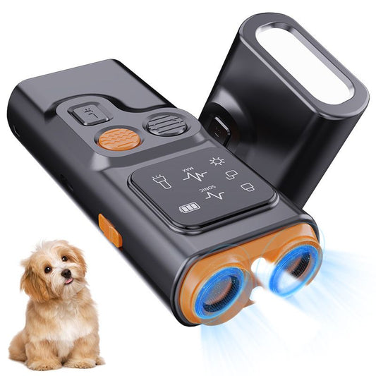 Dog Bark Deterrent Devices, Ultrasonic Anti Barking Device for Dogs Can Stop Bad Behavior, Portable Dog V1192-AZ-W-3047