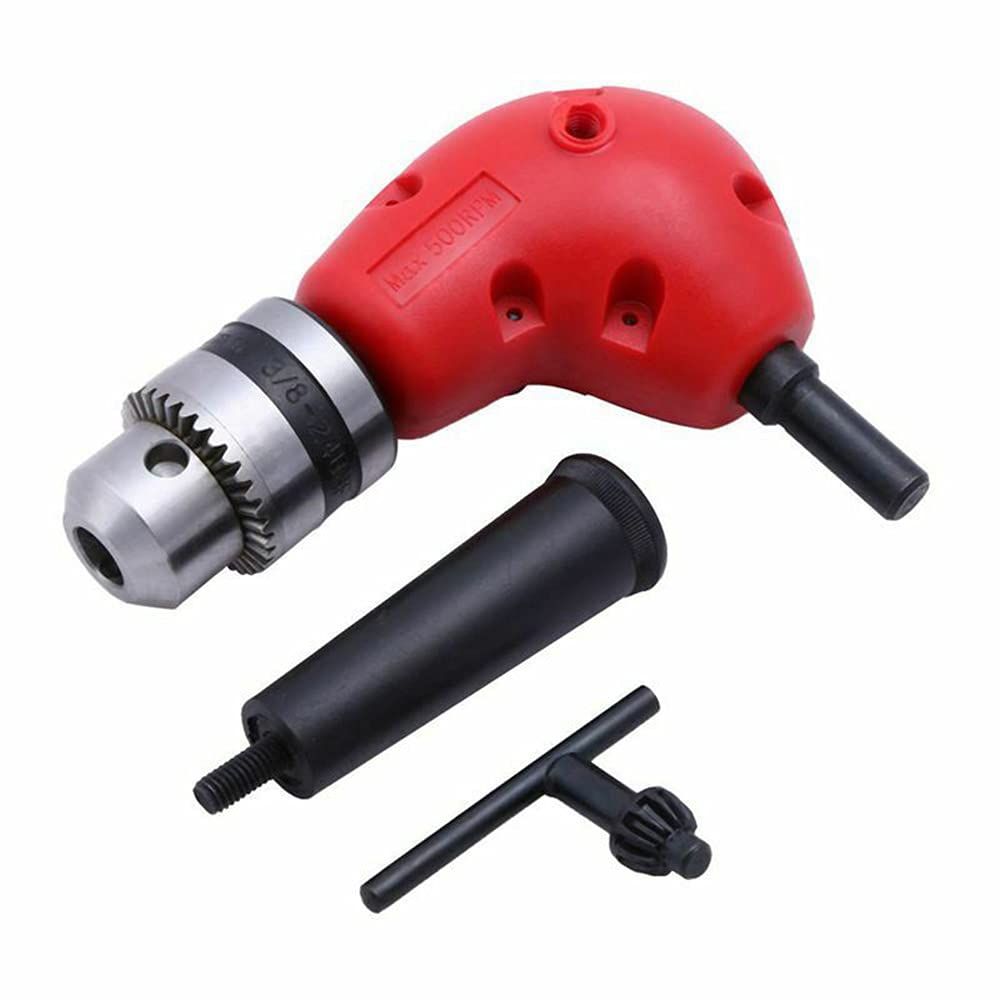 Right Angle Drill AttachmentExtension accessory corner three jaw clamp narrow space maintenance tool V1192-AZ-W-3059
