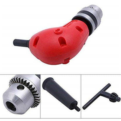 Right Angle Drill AttachmentExtension accessory corner three jaw clamp narrow space maintenance tool V1192-AZ-W-3059