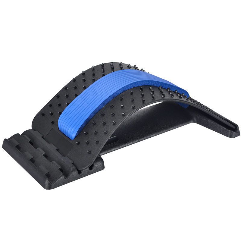 Back Stretcher for Lower Back Pain Relief, 4 Level Adjustable Lumbar Cracker Board Massager, Stretching V1192-AZ-W-3065