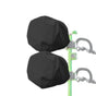 2 Pcs Weed Eater Covers, Waterproof Trimmer Engine Covers, 420D Heavy-duty Oxford Ripstop, Black, Adjustable, V1192-AZ-W-3077