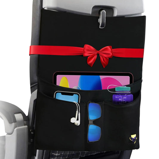 Airplane Pockets - Airplane Accessories - Plane Travel Essentials - Travel Organizer - Seat Storage Organizer V1192-AZ-W-3082